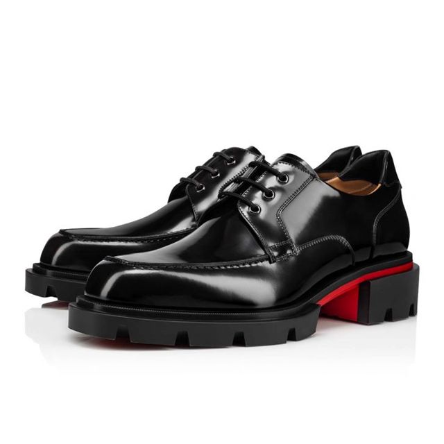 Christian Louboutin Derby Our Georges Black Calf