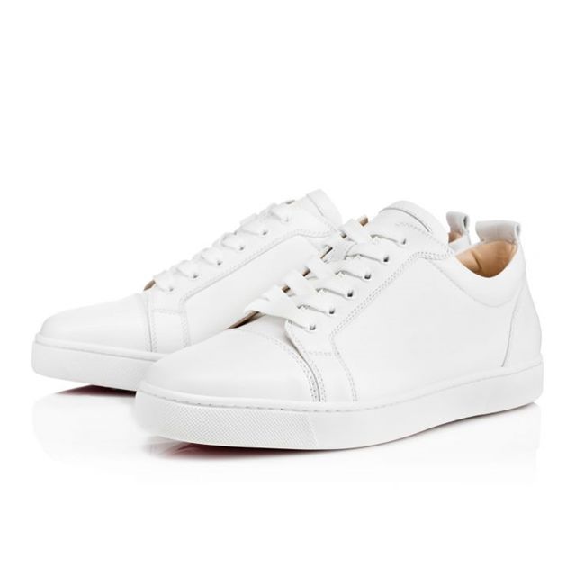 Christian Louboutin  Louis Junior White Calf  Celebrate the company's 10th anniversary promotion limited 