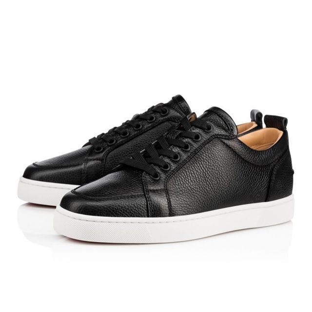 Christian Louboutin Low-top Rantulow Black Calf Sneaker