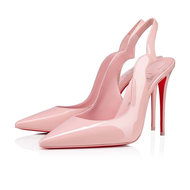Christian Louboutin Pumps Hot Chick 100 mm Rosy/lin Rosy Patent leather