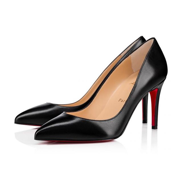 Christian Louboutin Pumps Pigalle 85 mm Black Leather