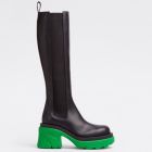 Bottega Veneta Flash Knee-high Boots Green Outsole