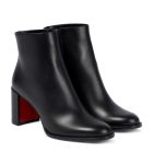 Christian Louboutin Adoxa 70mm Leather Ankle Boots Black