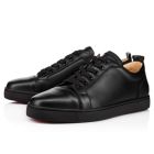 Christian Louboutin Louis Junior SP Black/black Calf Sneaker  -Celebrate the company's 10th anniversary promotion limited 