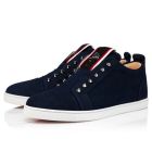 Christian Louboutin Low Top F.A.V Fique A Vontade Marine Suede Leather