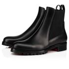 Christian Louboutin Spikita Booty Marchacroche Black Leather