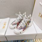 Dior D-connect Sneakers Technical Fabric Colorful Motif