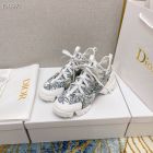 Dior D-connect Sneakers Technical Fabric Navy Blue