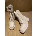 Dior D-Leader Ankle Boot White Quilted Cannage Calfskin
