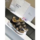 Dior D-WANDER Sneakers Brown Technical Fabric Oblique Print