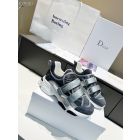 Dior D-WANDER Sneakers Grey Technical Fabric Oblique Print