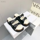 Dior Diorquake Sandals Shearling Black