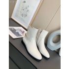 Dior Empreinte Boot White Supple Calfskin