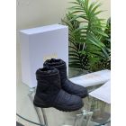 Dior Frost Ankle Boot Black Quilted Nylon Shearling