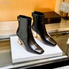 Dior Rhodes Heel Boot 8cm Black Calf Leather