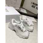 Dior Vibe Sneaker White Mesh and Silver-Tone Technical Fabric