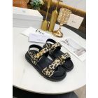 DiorAct Sandal Leopard Lambskin