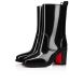 Christian Louboutin Tall Boot Loubirain 70 mm Black PVC