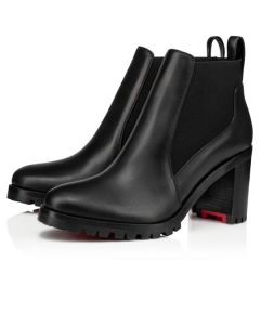 Christian Louboutin Spikita Booty Marchacroche 70mm Black Leather